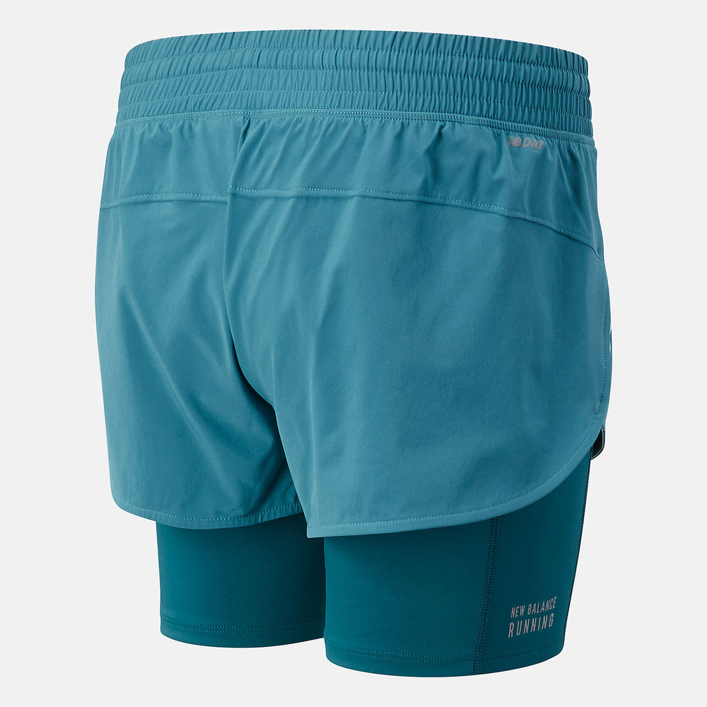 Printed Impact Run 2 In 1 Short-Women | New Balance