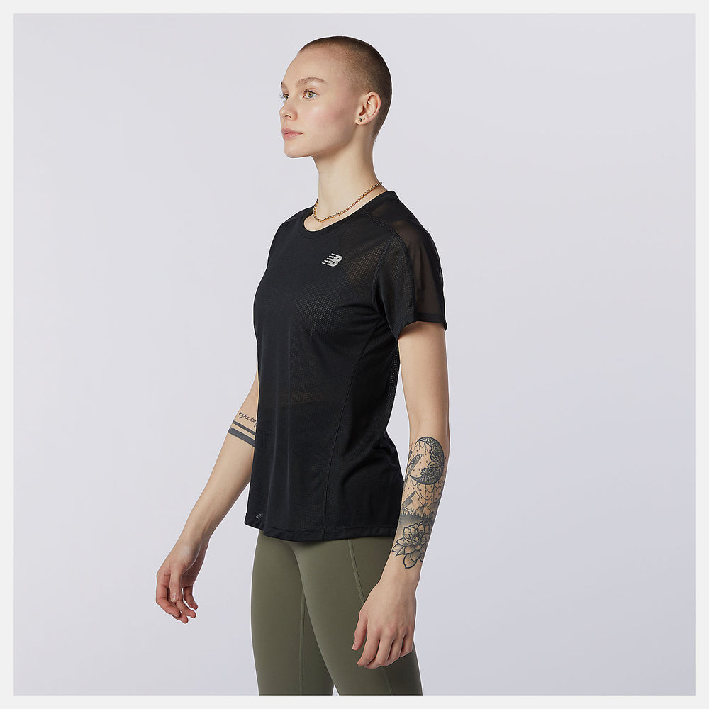 Impact Run Short Sleeve-Women | New Balance