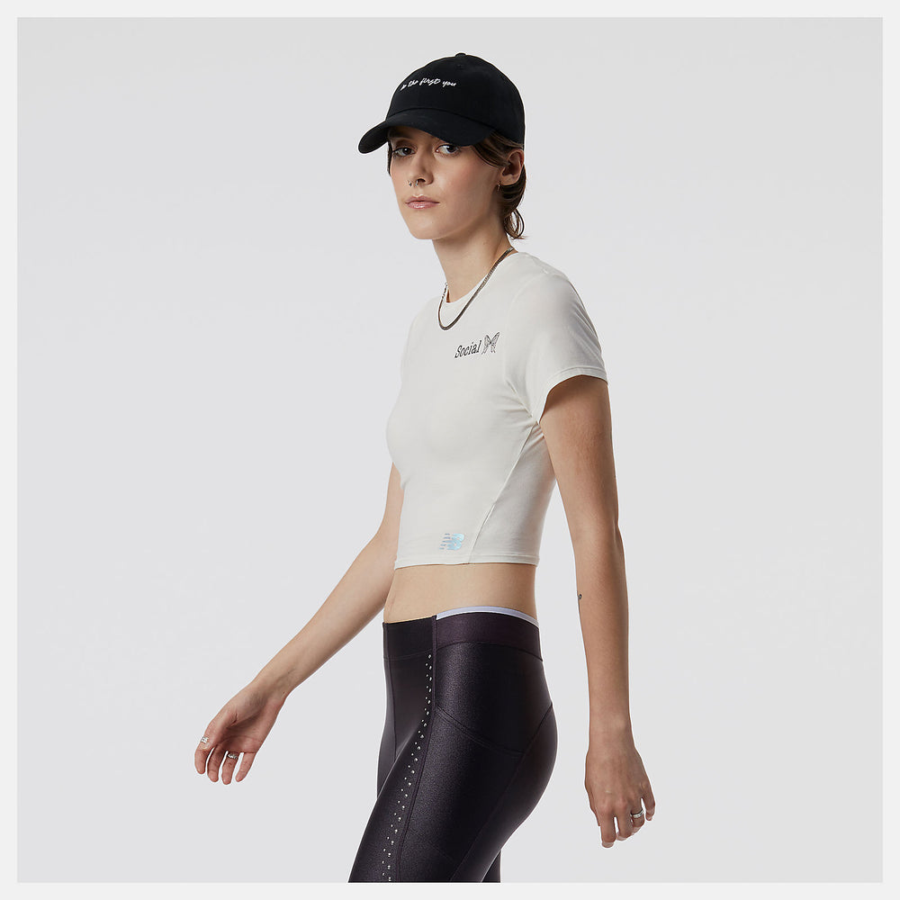 Syd Crop Tee-Women | New Balance