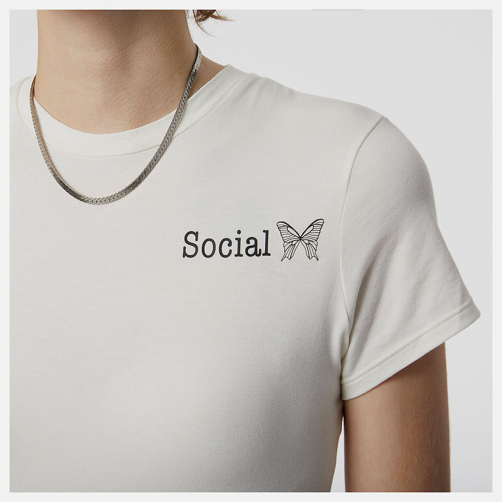 Syd Crop Tee-Women | New Balance