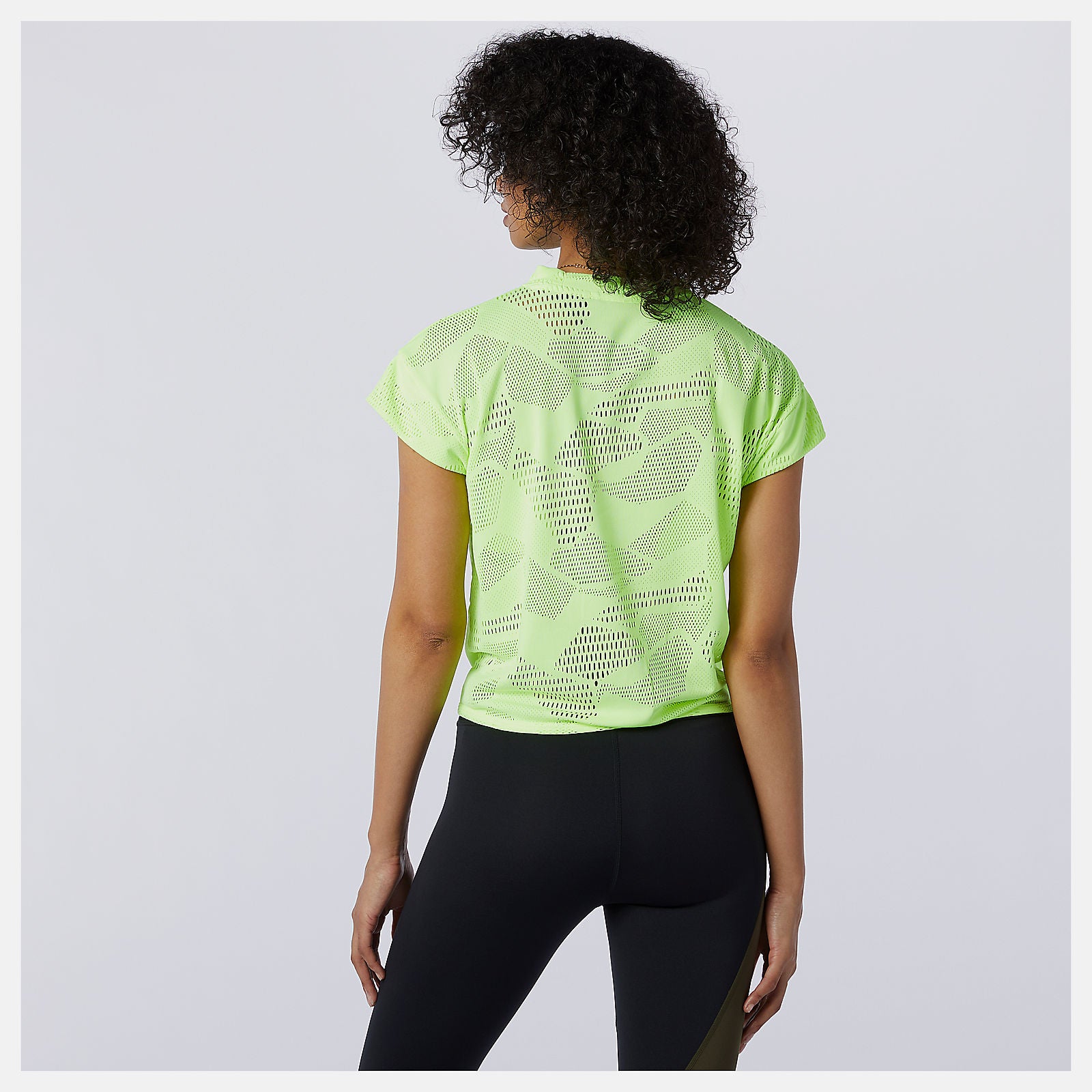 Achiever Collide Open Mesh Tee-Women | New Balance