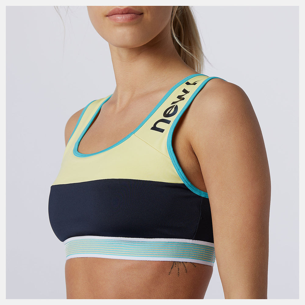 Achiever Remix Crop Top-Women | New Balance