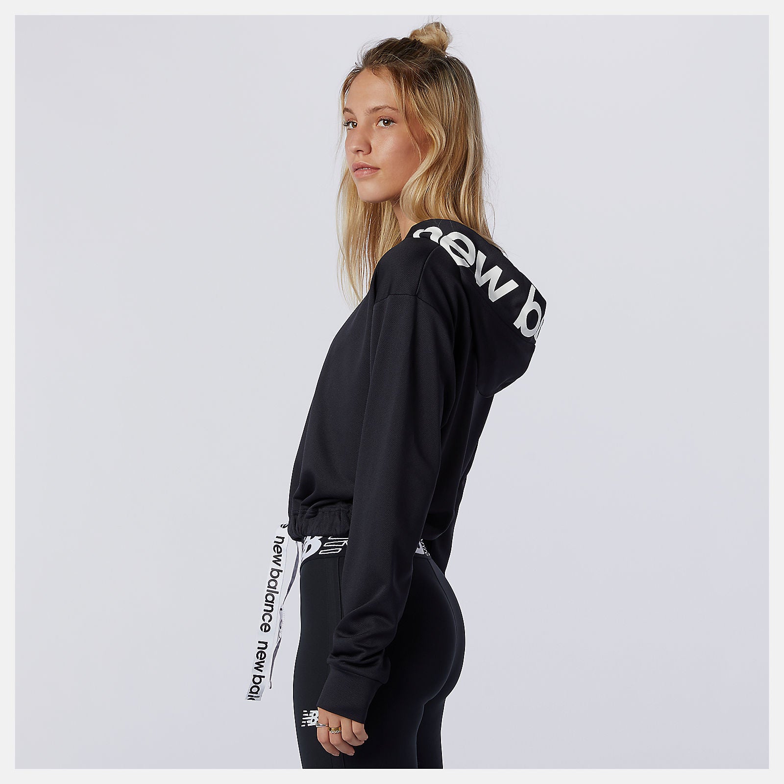 Relentless Cinched Hem Hoodie-Women | New Balance