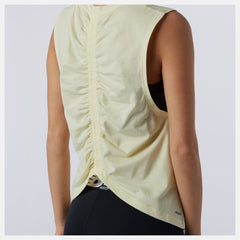 Relentless Cinched Back Graphic Tank-Women | New Balance