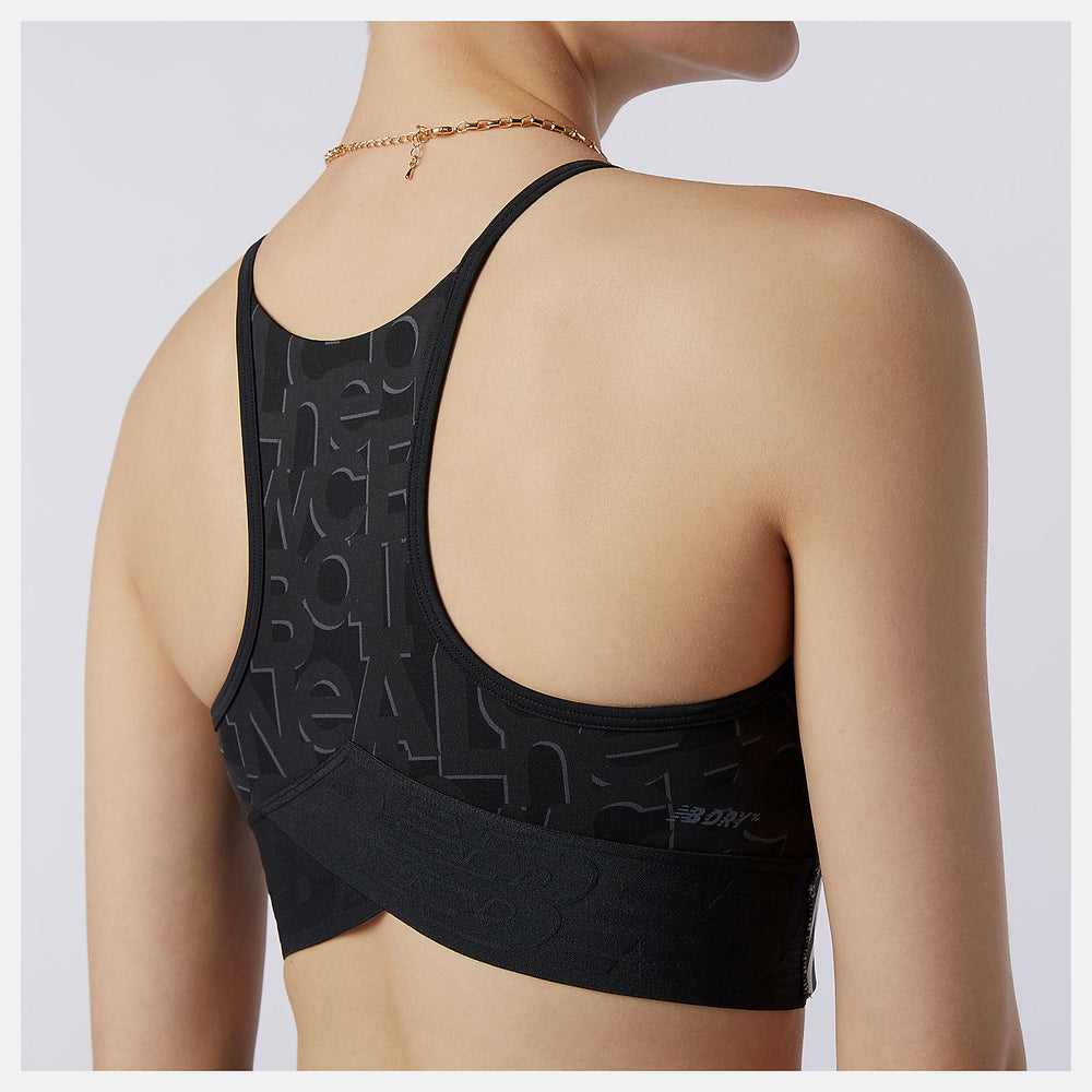Relentless Printed Crop Top-Women | New Balance