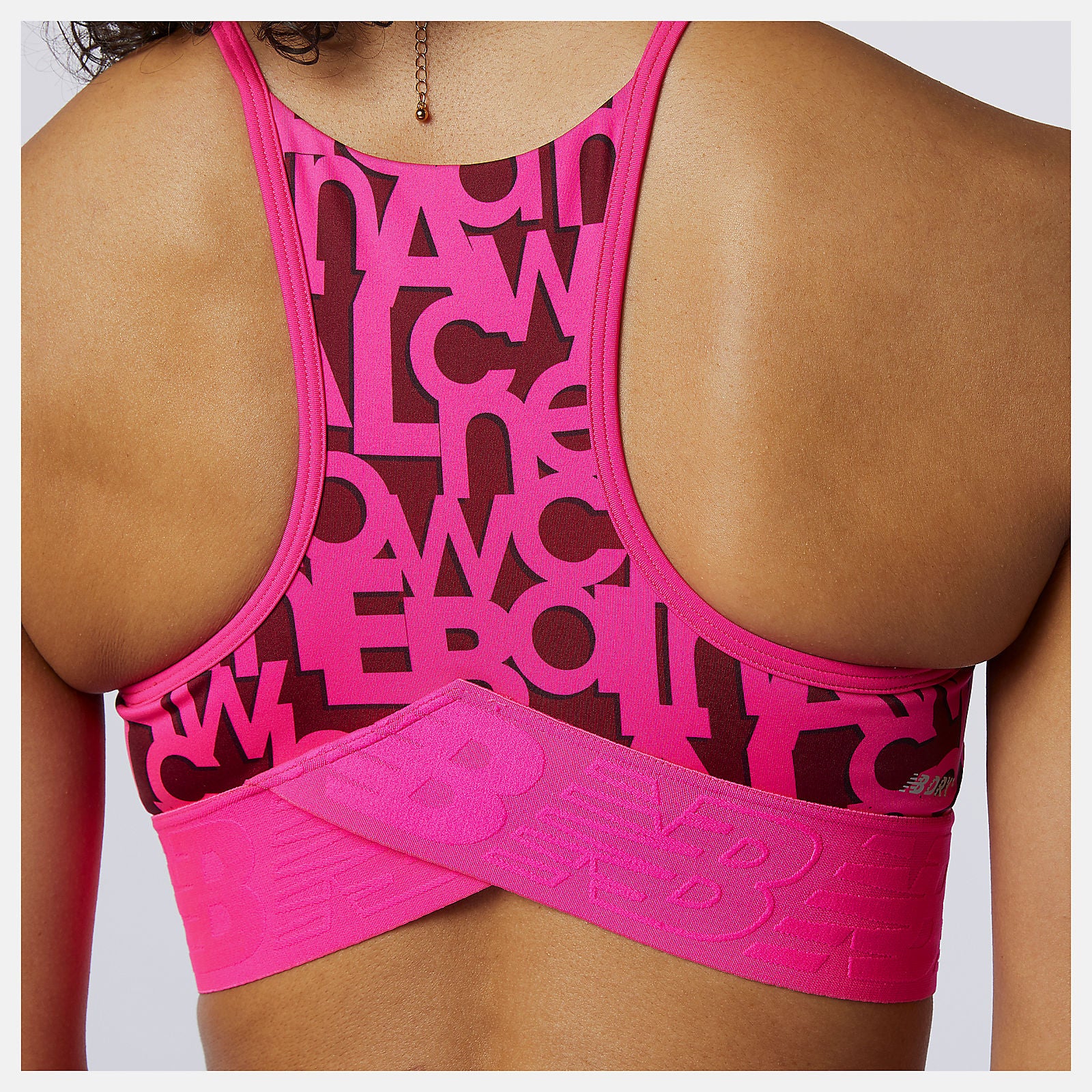 Relentless Printed Crop Top-Women | New Balance