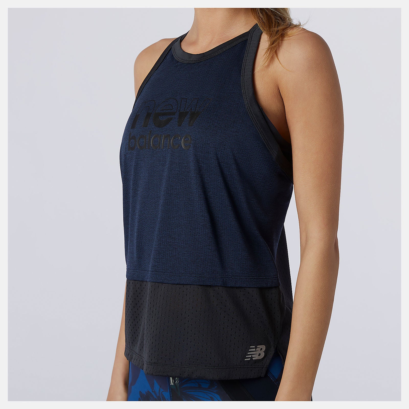 Printed Impact Run Hybrid Tank-Women | New Balance