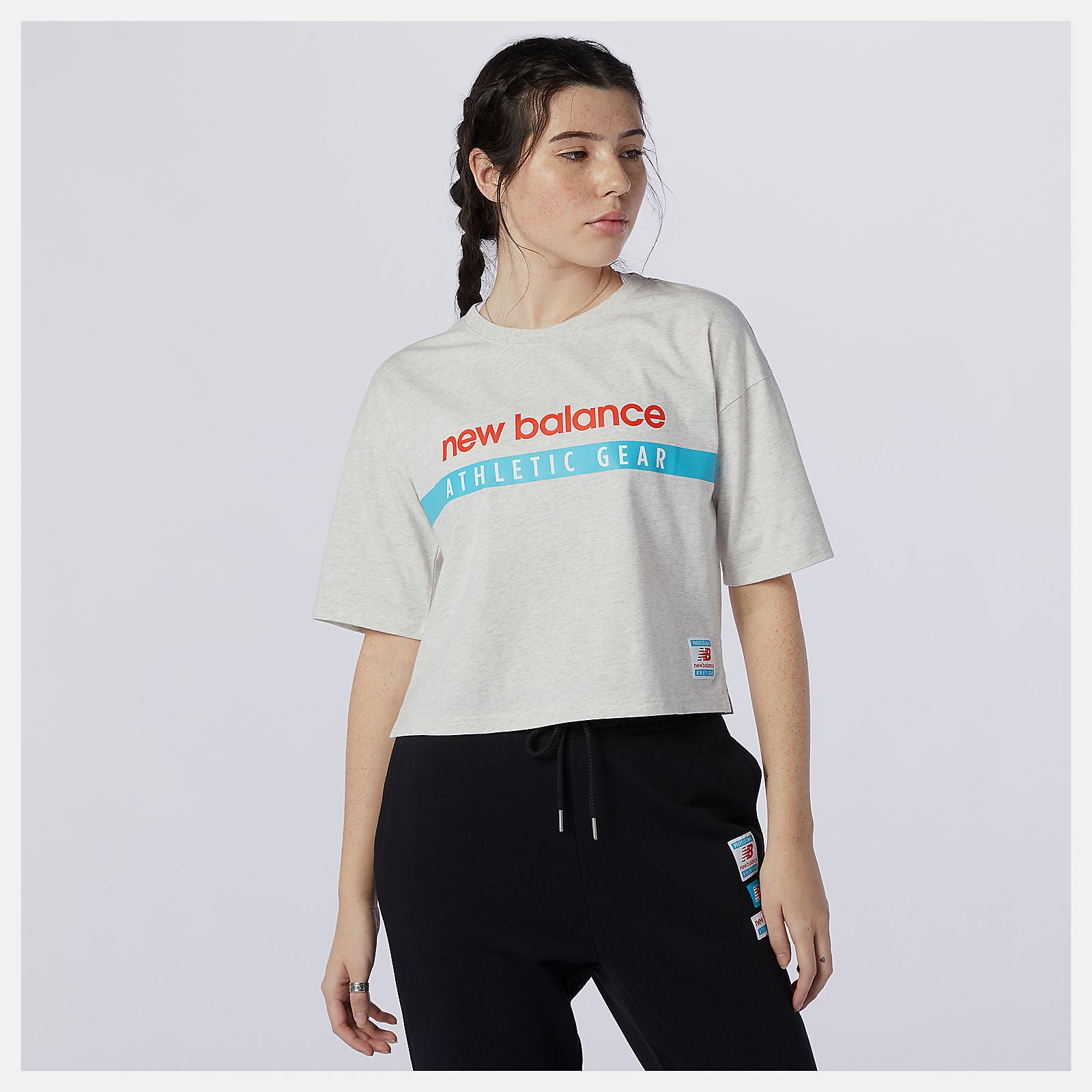 NB Essentials Field Day Boxy Tee-Women | New Balance