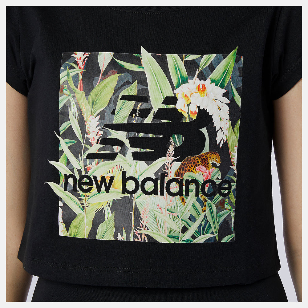 NB Essentials Botanical Tee-Women | New Balance