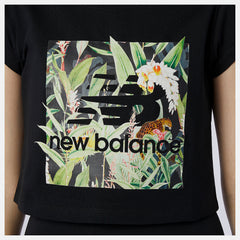 NB Essentials Botanical Tee-Women | New Balance