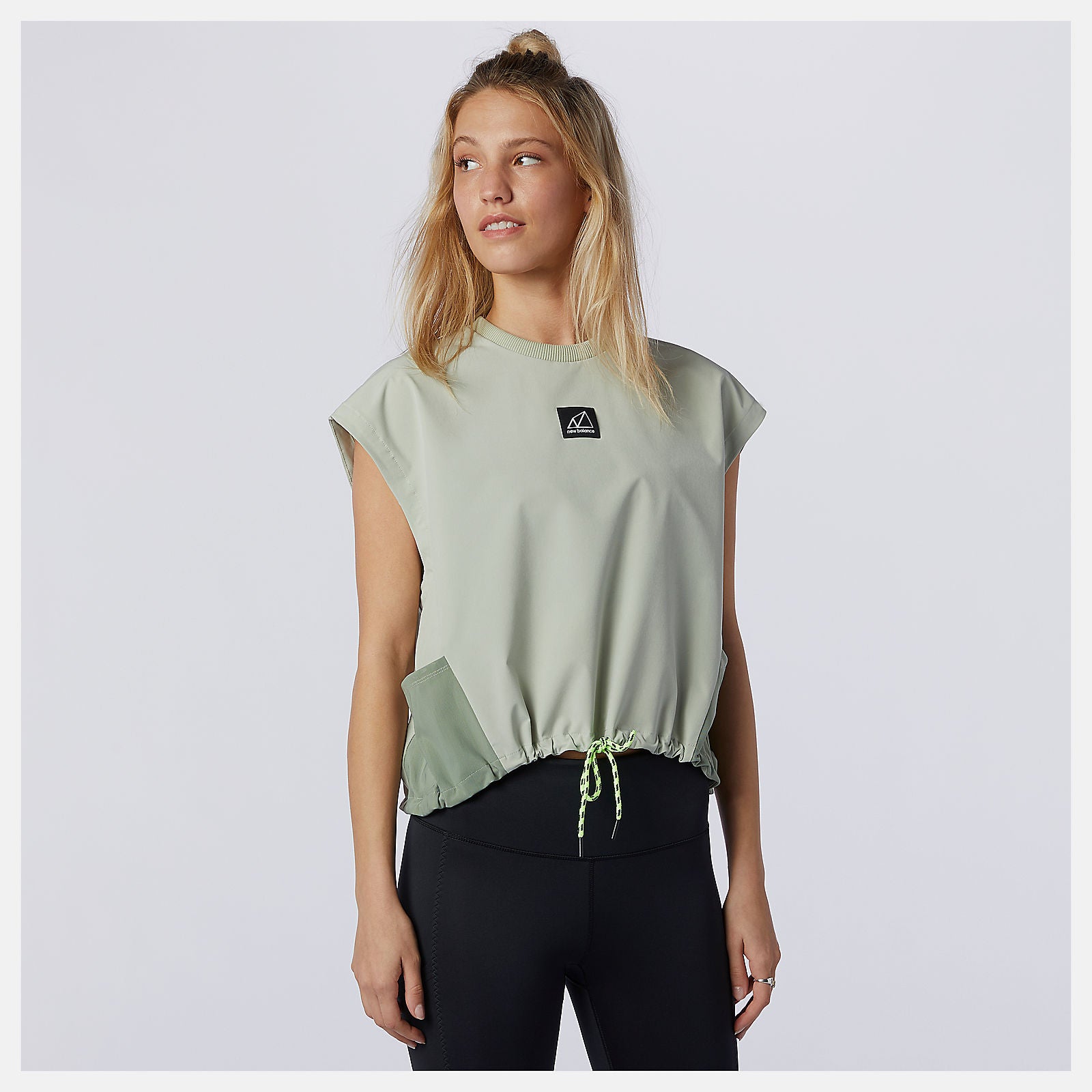 NB All Terrain Pocket Tee-Women | New Balance