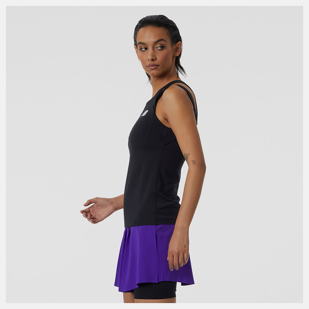 Tournament Keyhole Tank-Women | New Balance