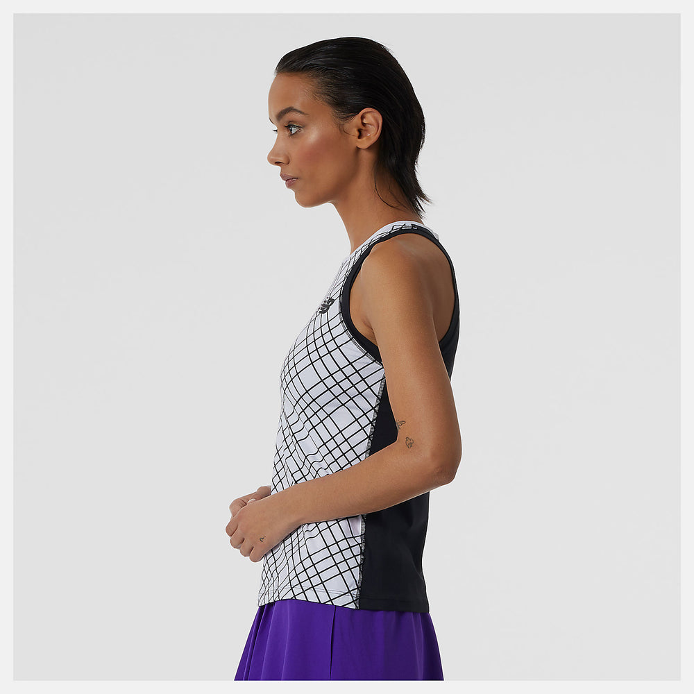 Printed Tournament Tank-Women | New Balance