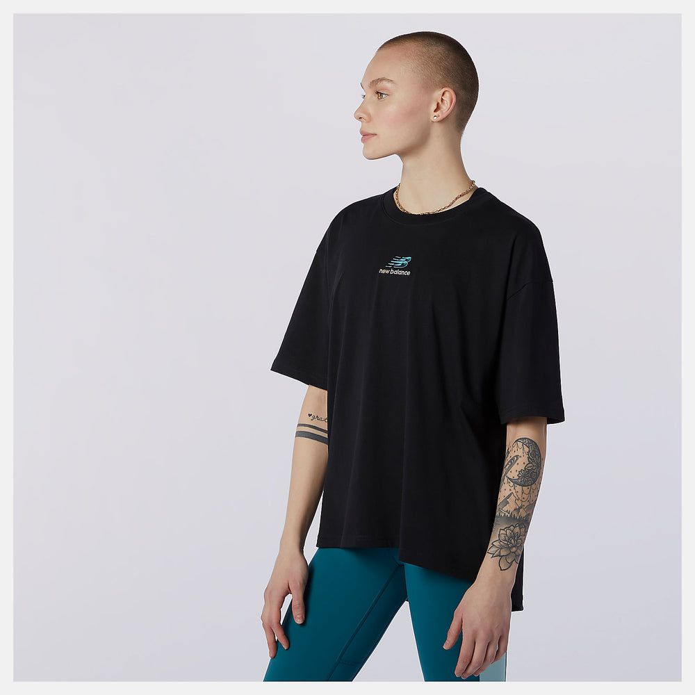 NB Athletics Higher Learning Graphic Tee-Women | New Balance