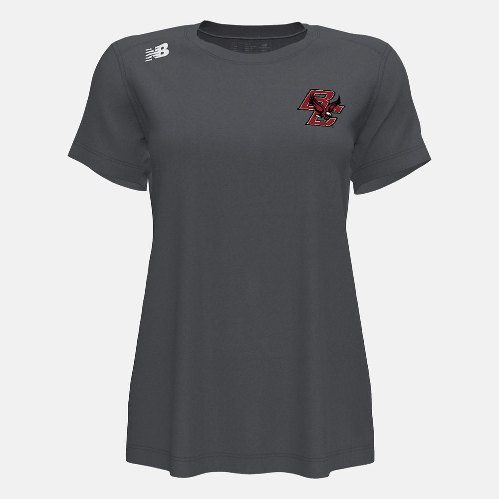 NB Short Sleeve Tech Tee(Boston College)-Women | New Balance