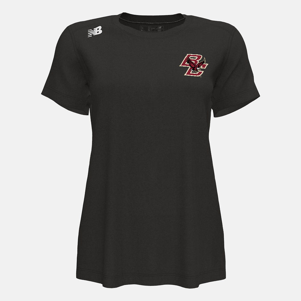 NB Short Sleeve Tech Tee(Boston College)-Women | New Balance