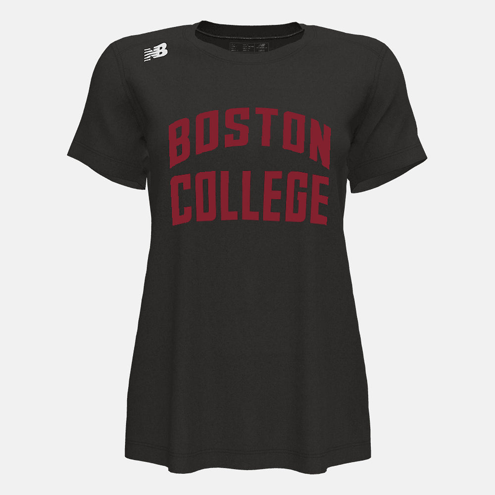 NB Short Sleeve Tech Tee(Boston College)-Women | New Balance