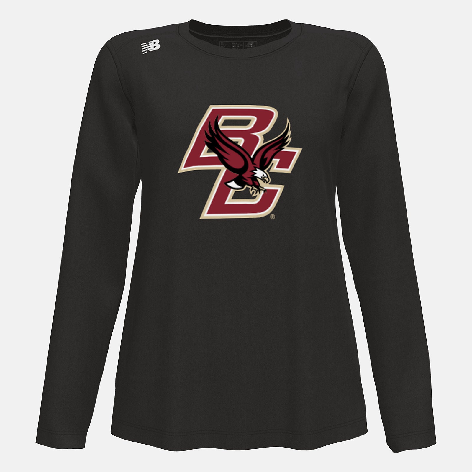 NB Long Sleeve Tech Tee(Boston College)-Women | New Balance